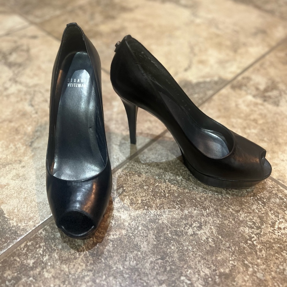 Women's Black Stuart Weitzman Heels